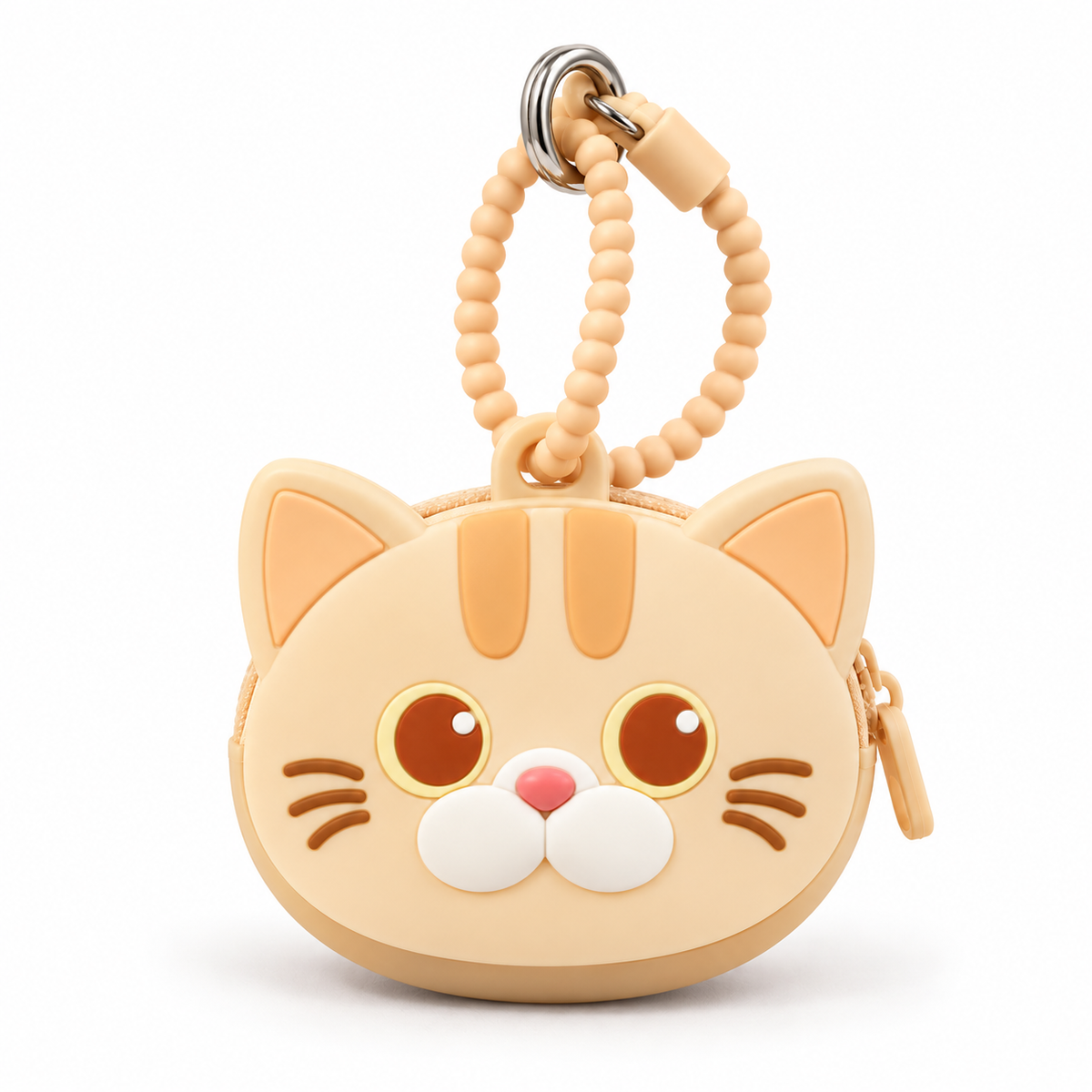 Kiwoo Kitty Silicone Coin Pouch & Bag Charm