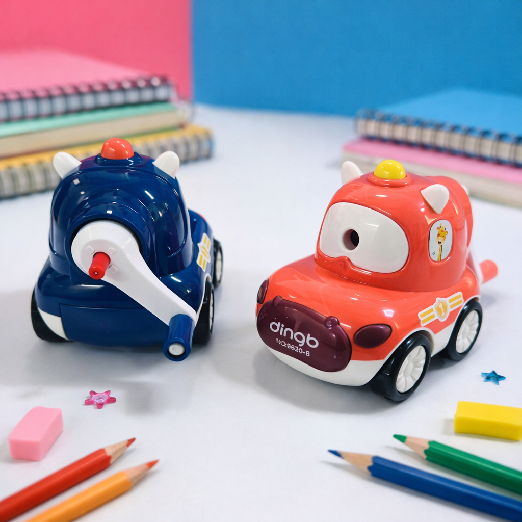Kiwoo ZoomBuddy Car Table Sharpener 🚗✨ - KIQOO