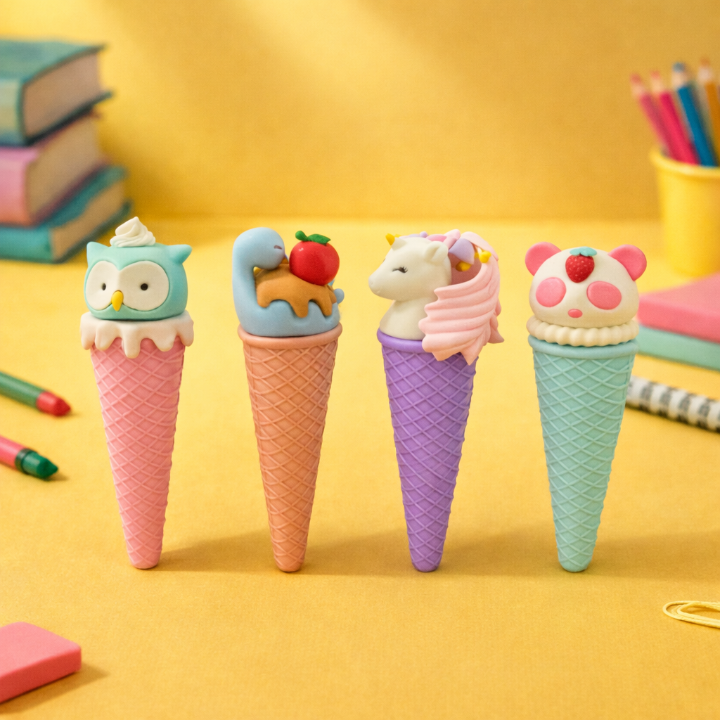 Kiwoo Premium Softy Cone Eraser - KIQOO
