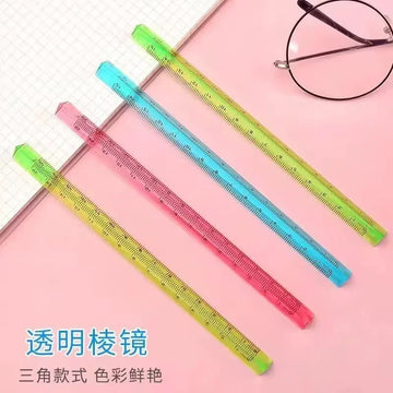 Kiwoo Crystal Ruler – Triangle Shape 📏📐 - KIQOO
