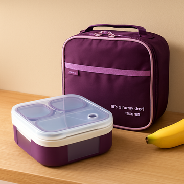 Kiwoo Luxe Trio Bento Lunch Set 🍱✨ - KIQOO