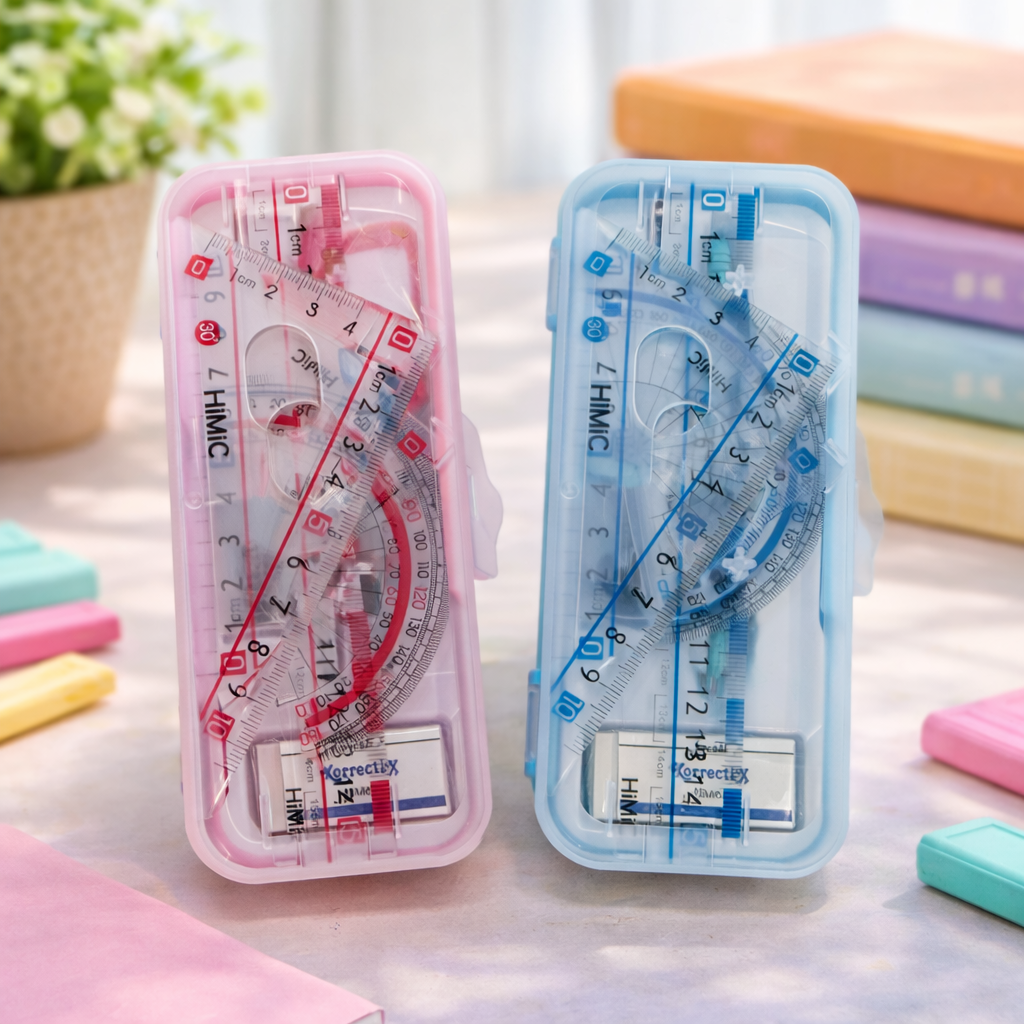 kiwoo GeoGenius Compass Ruler Set - KIQOO