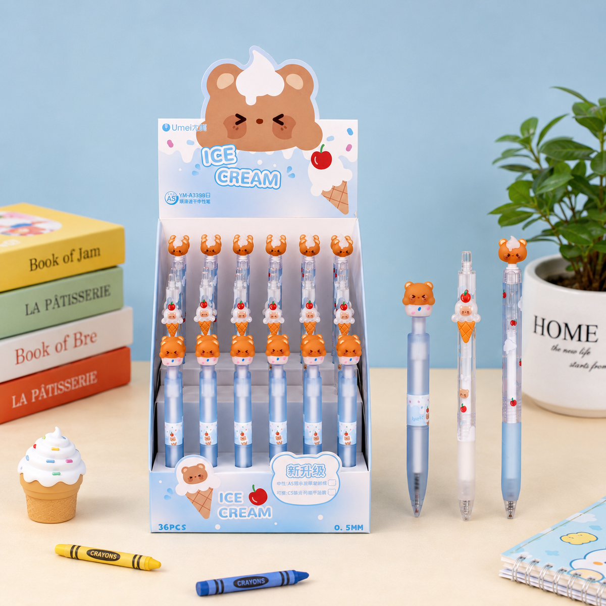 Kiwoo Ice Cream Bear Pen - KIQOO