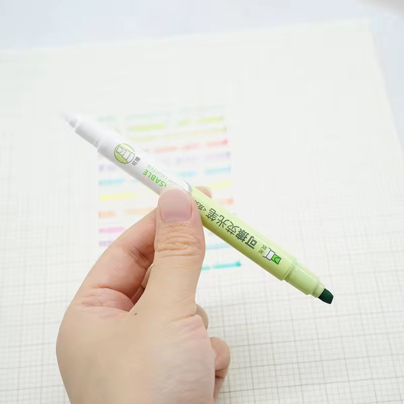 Kiwoo Fantasy Erasable Highlighter Set - KIQOO
