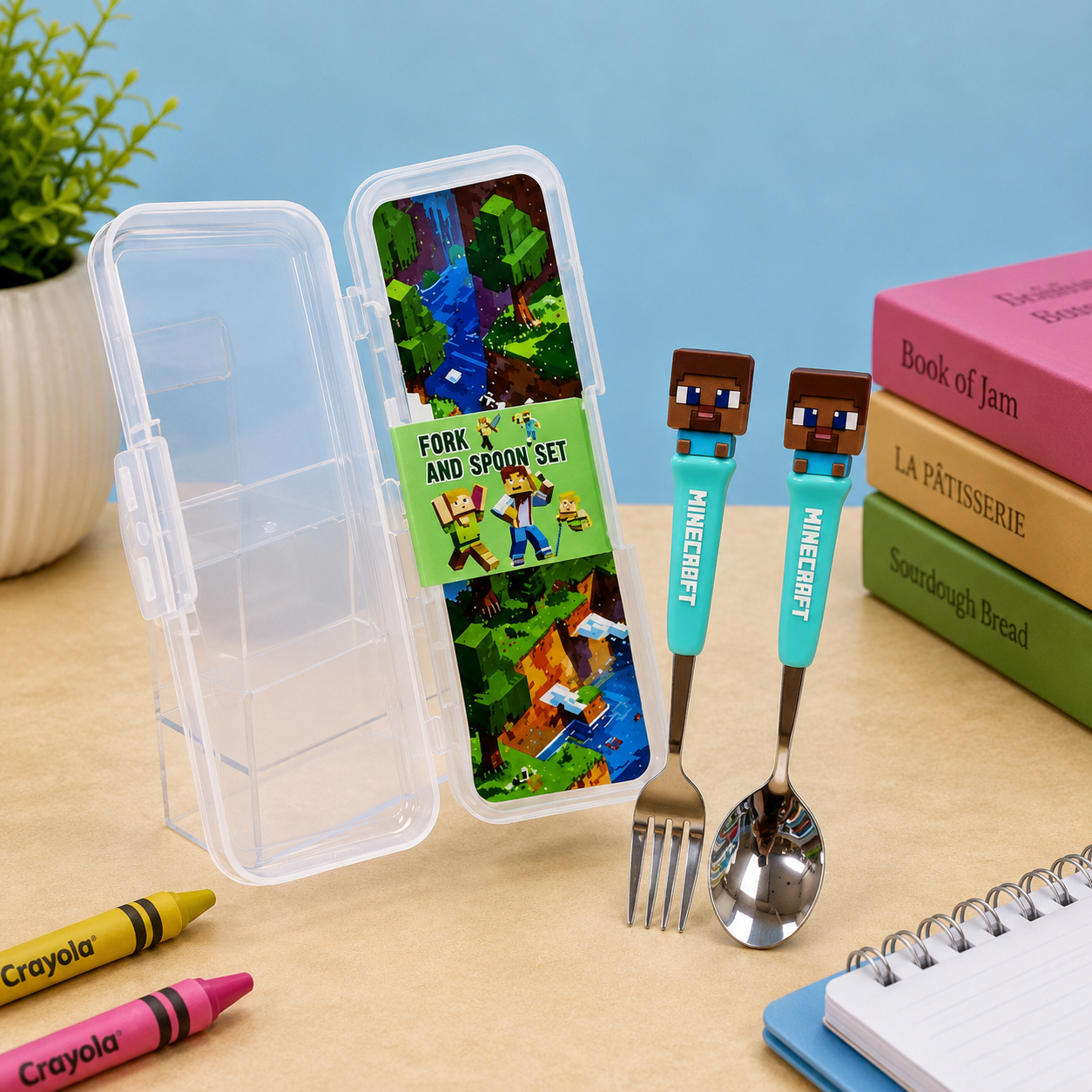 Kiwoo Cartoonist Cutlery set - KIQOO