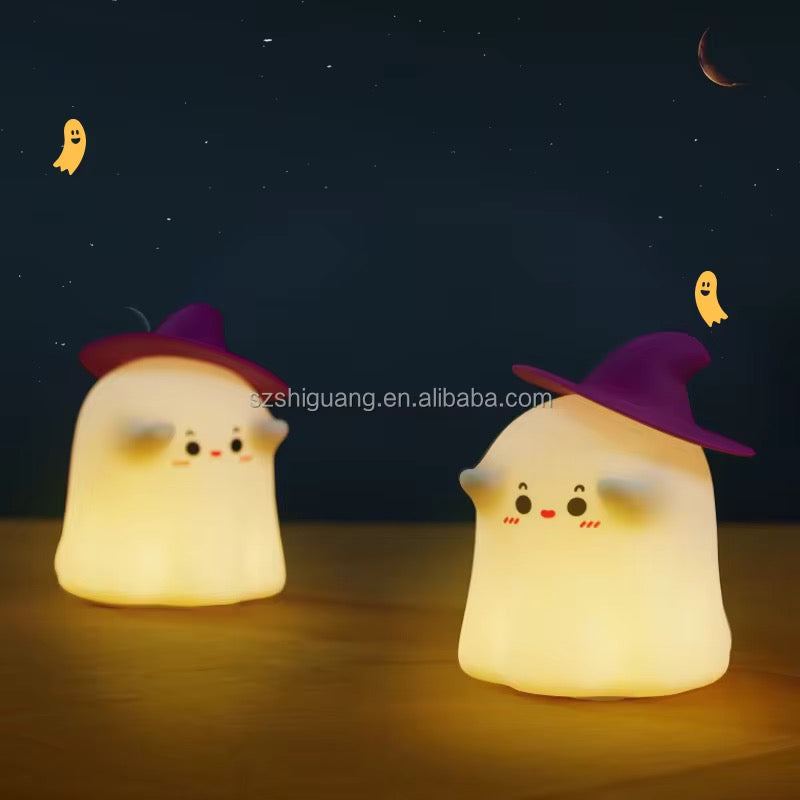 Kiwoo Cute Ghostess Night Silicone Lamp