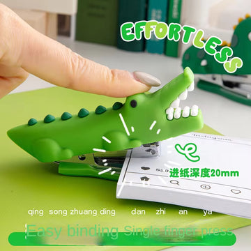 Kiwoo Croco Chomp Stapler 🐊 - KIQOO