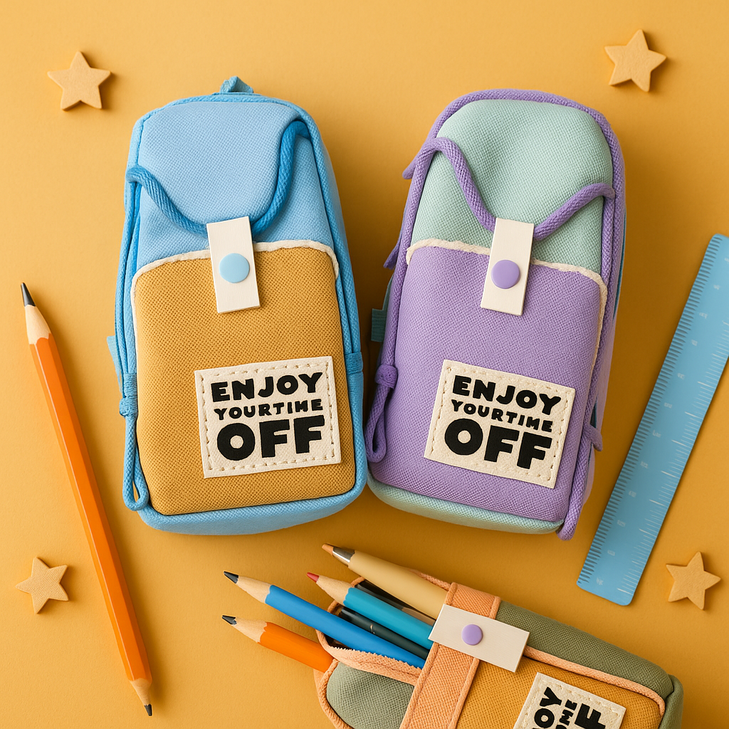Kiwoo MiniPack Pencil Pouch 🎒✏️ - KIQOO