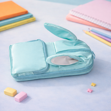 Kiwoo Bunny Pop Pencil Pouch 🐰✨ - KIQOO