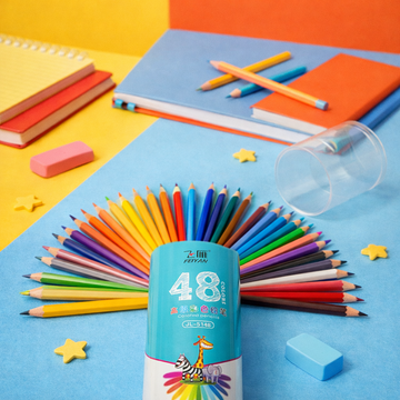 Kiwoo Mega48 Colour Pencil Set 🎨✨ - KIQOO