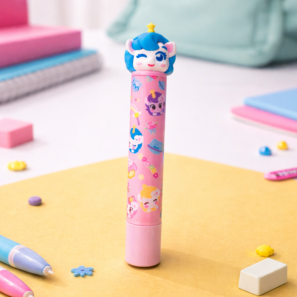Kiwoo Unicorn Face Push Erasers 🦄 - KIQOO