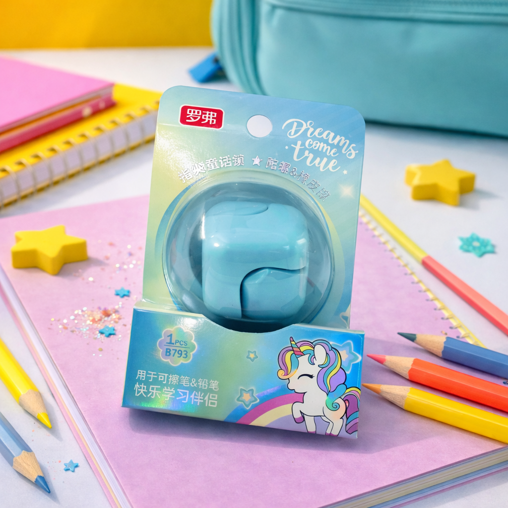 Kiwoo Magic Spin Cube Eraser β¨π - KIQOO