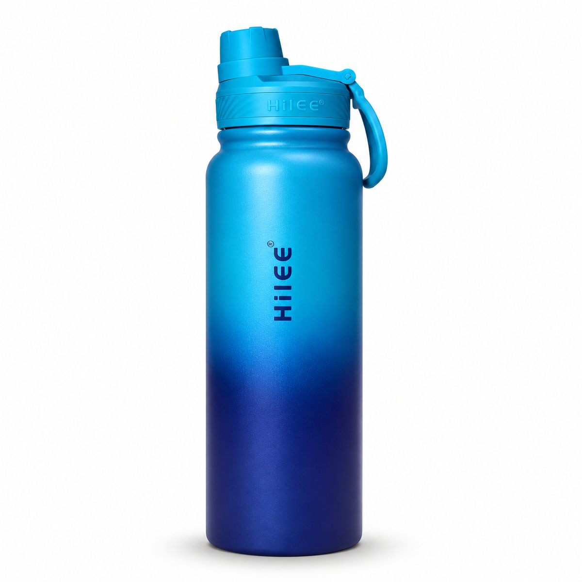 Kiwoo Hydro Glow Insulated bottle with strainer (Teal-Blue)