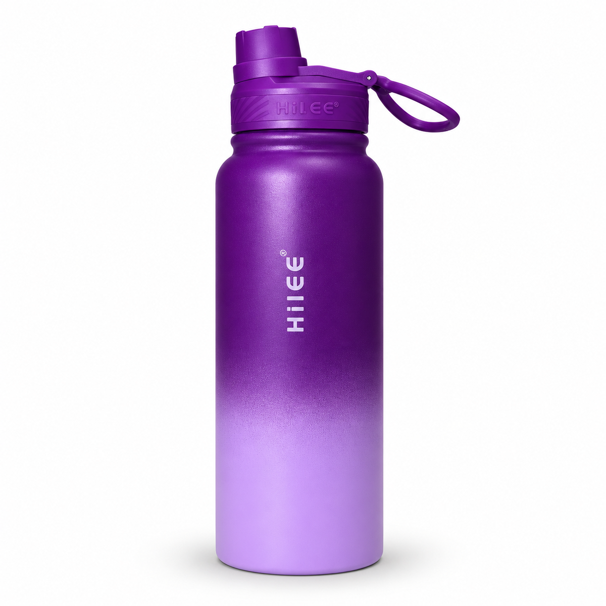 Kiwoo Hydro Glow Insulated bottle with strainer (Purple-Pink)