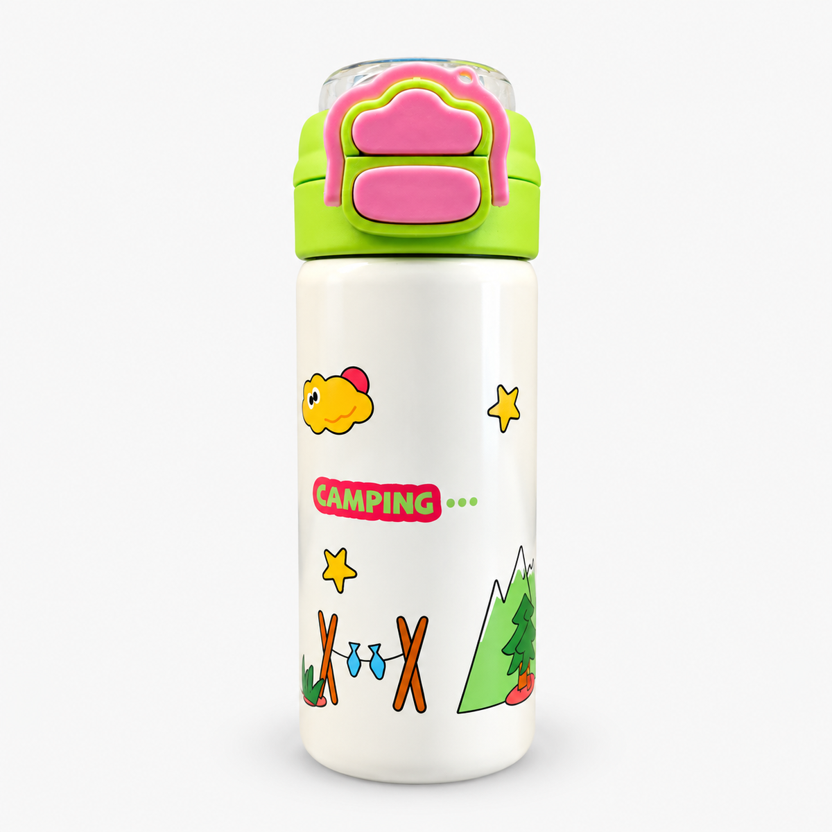 Cartoon characters sipper bottle (Green)