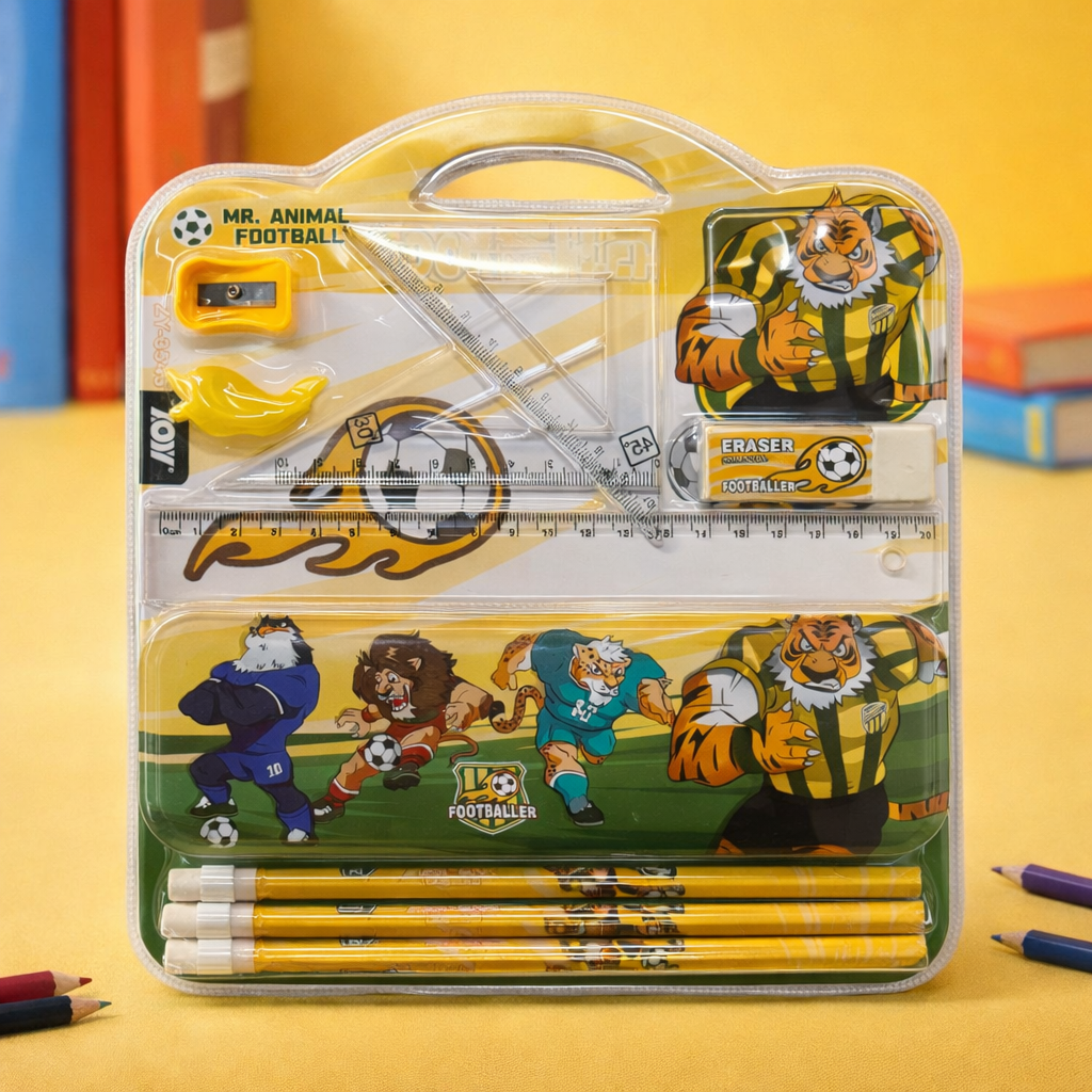 Kiwoo GoalChamp Football Stationery Set ⚽✨ - KIQOO