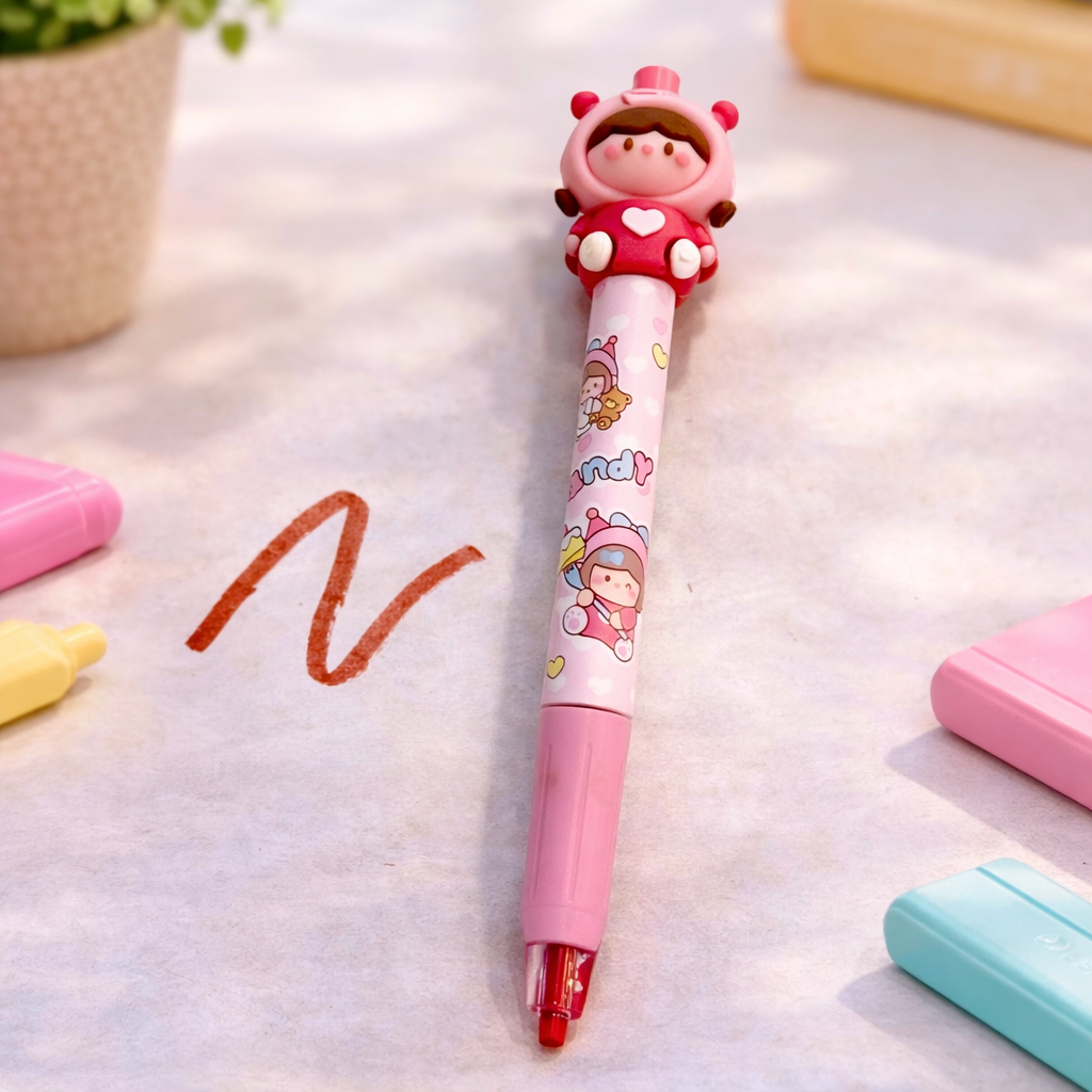 Kiwoo Bear Fluroscent Pen - KIQOO