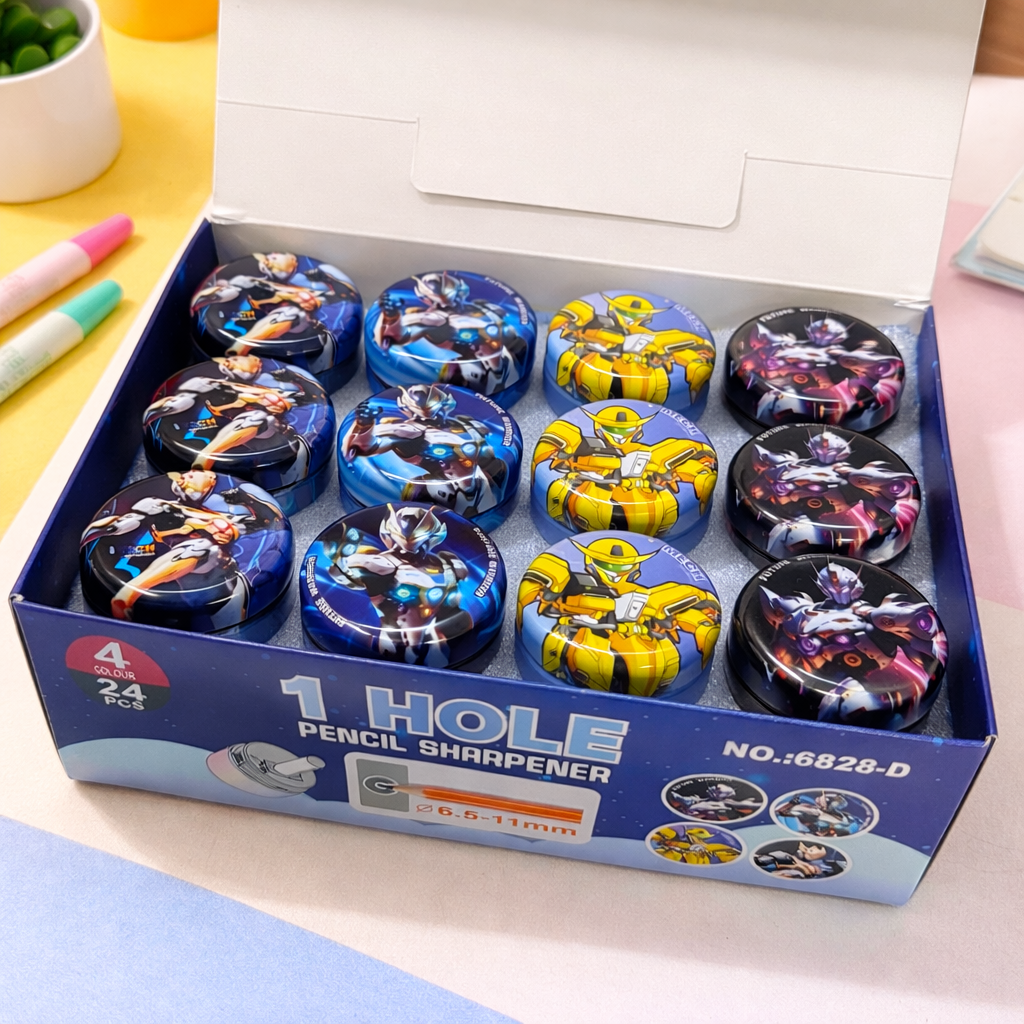 Kiwoo Hero Metal Pencil Sharpener - KIQOO