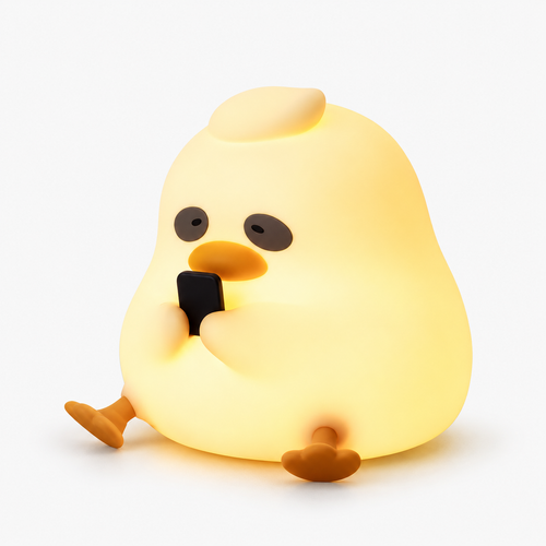 Kiwoo Darkwing Duckling Silicone Night Lamp