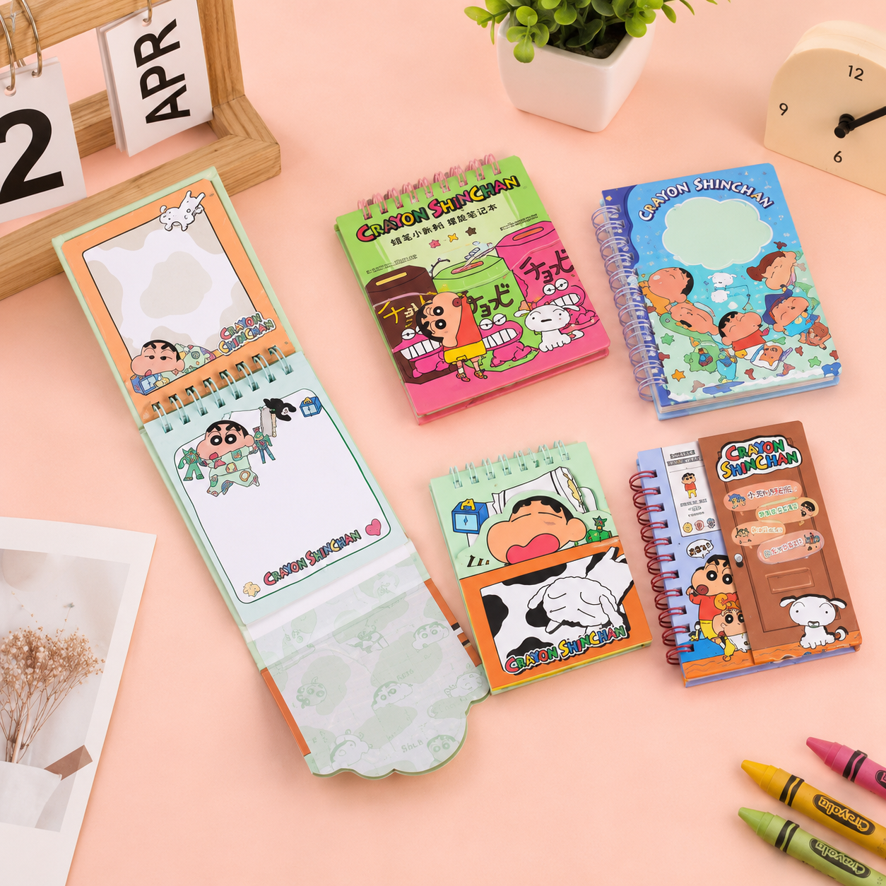 Kiwoo ShinChan Mini Diary - KIQOO