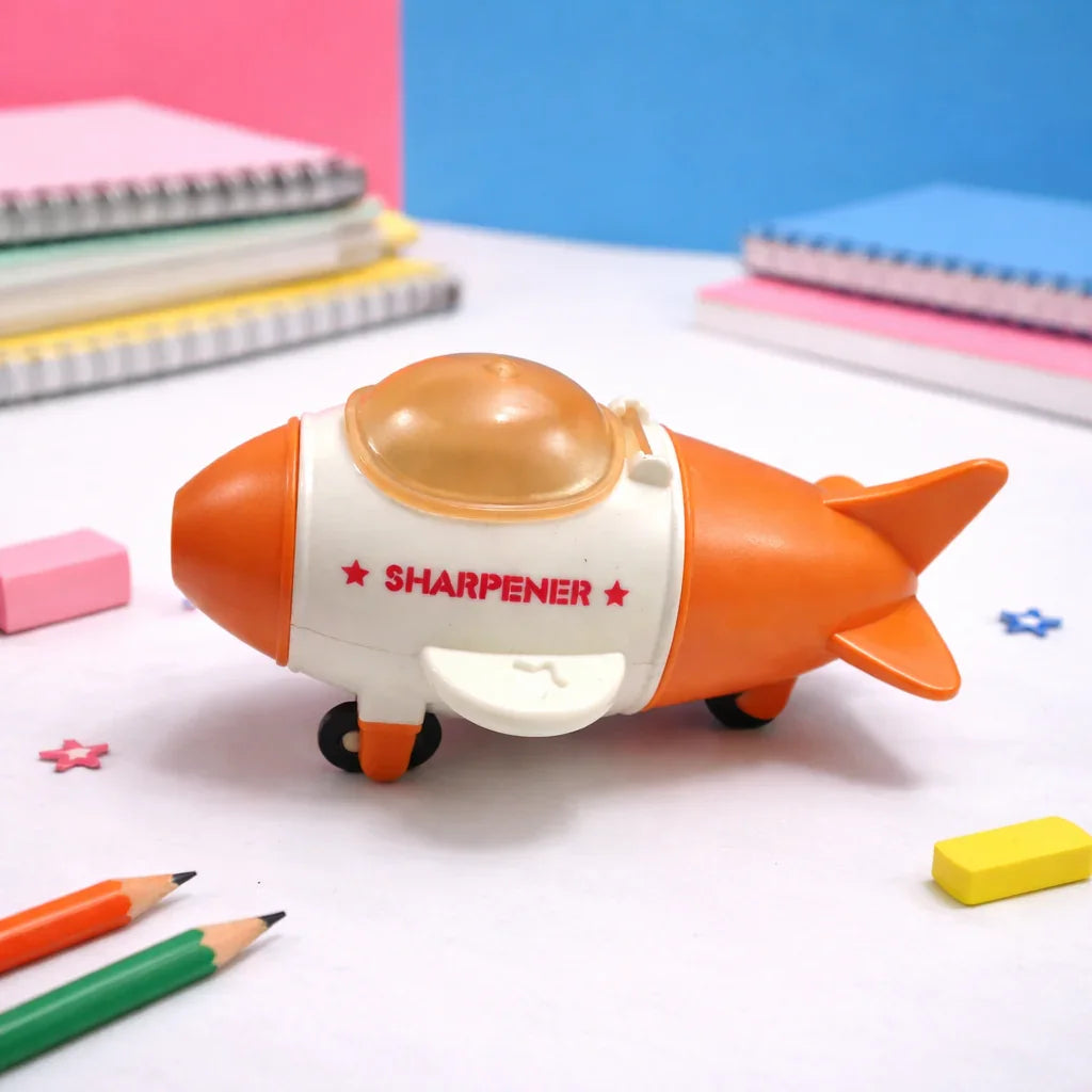 Kiwoo AstroPop Rocket Eraser Sharpener 🚀✨ - KIQOO
