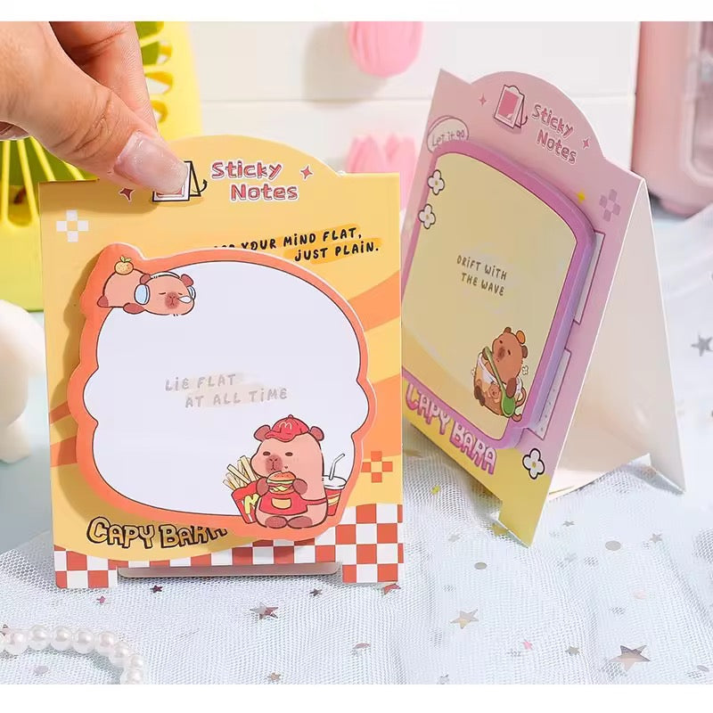 Kiwoo Pastel Cartoon Sticky Notes 🌈 - KIQOO