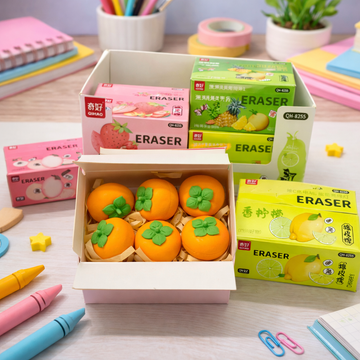 Kiwoo Fruit Carton Eraser (ASSORTED) - KIQOO