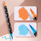 Kiwoo Galaxy Glitter Brush Pens (PACK OF 12) - KIQOO