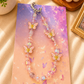 Kiwoo Noir Butterfly Beaded Bag Charm - KIQOO