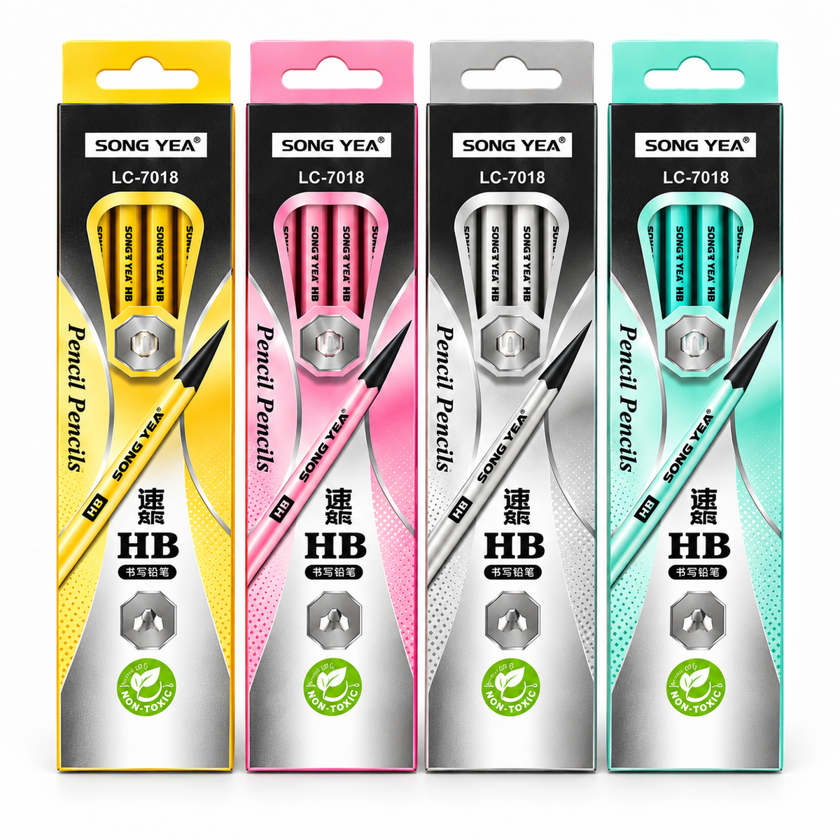 Kiwoo HB Metallic Pencils