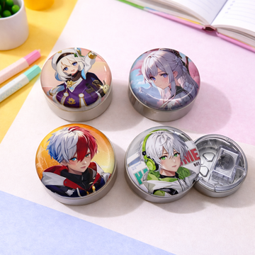 Kiwoo Anime Metal Pencil Sharpener - KIQOO