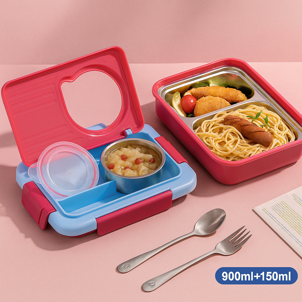 Kiwoo Moly Poly Funbite Bento Lunch Box - KIQOO