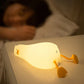 Kiwoo Lying Flat Duck Silicone Night Lamp