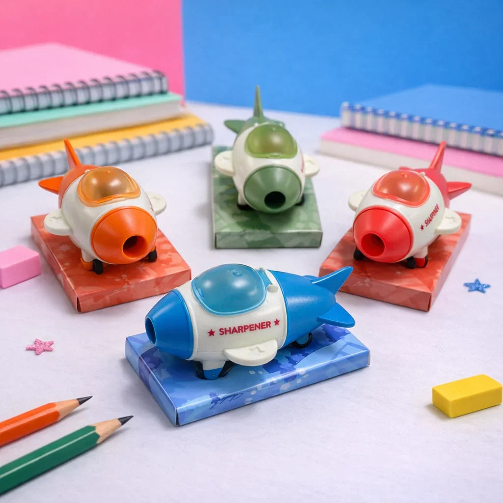 Kiwoo AstroPop Rocket Eraser Sharpener 🚀✨ - KIQOO