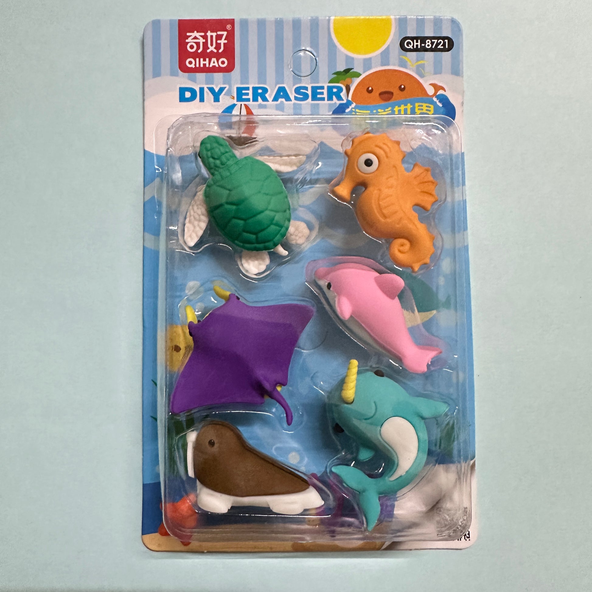 Kiwoo Marine Eraser pack (Assorted) - KIQOO