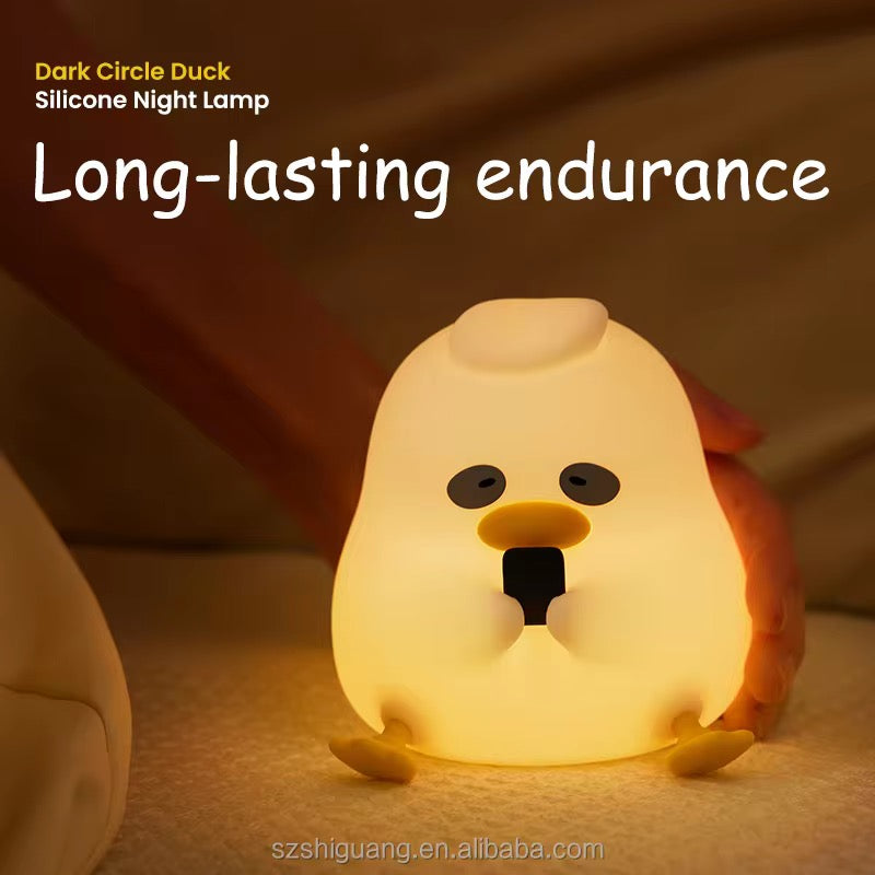 Kiwoo Darkwing Duckling Silicone Night Lamp