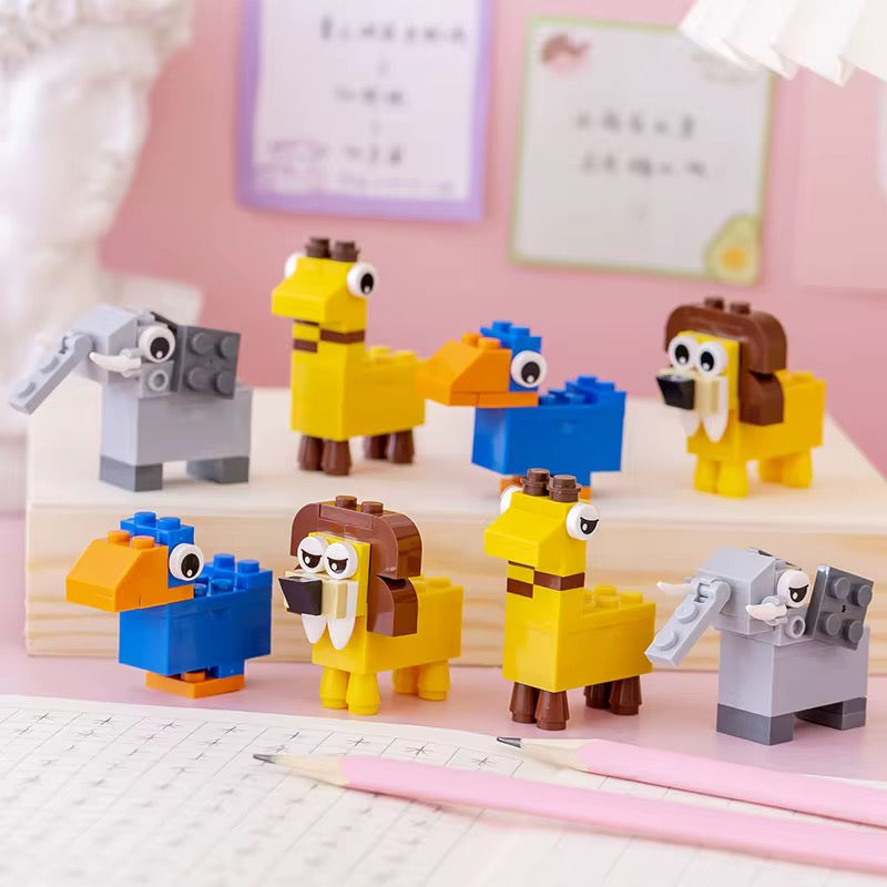 Kiwoo Build & Play DIY sharpener🦌🦒(Jungle Family) - KIQOO