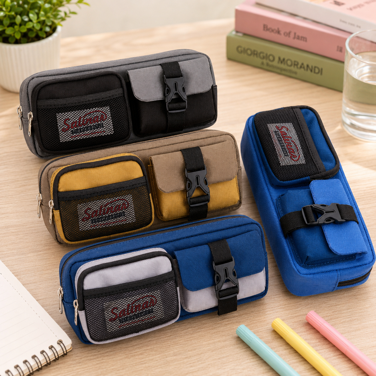 Kiwoo Buckle Up Pencil Pouch