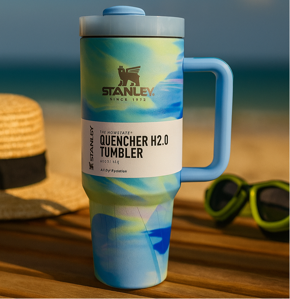 Kiwoo Marble Stanley Quencher H2.0 Tumbler (Free) - KIQOO