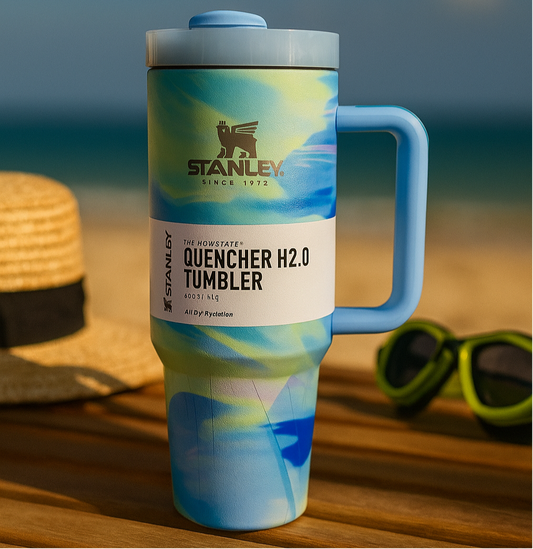 Kiwoo Marble Stanley Quencher H2.0 Tumbler (Free) - KIQOO