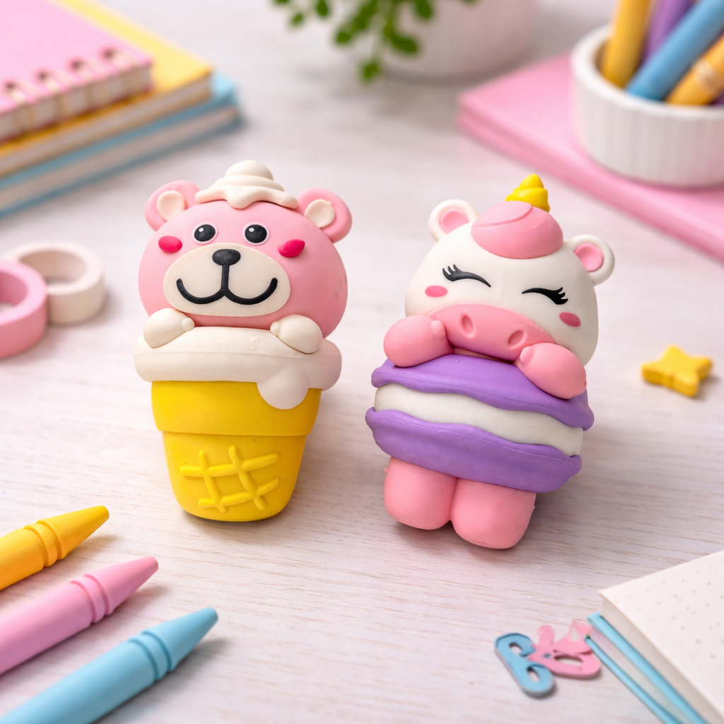 Kiwoo SweetBuddy Big Doll Eraser - KIQOO