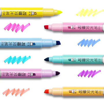 Kiwoo Fantasy Erasable Highlighter Set - KIQOO