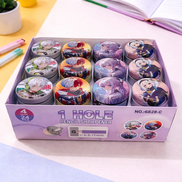 Kiwoo Anime Metal Pencil Sharpener - KIQOO