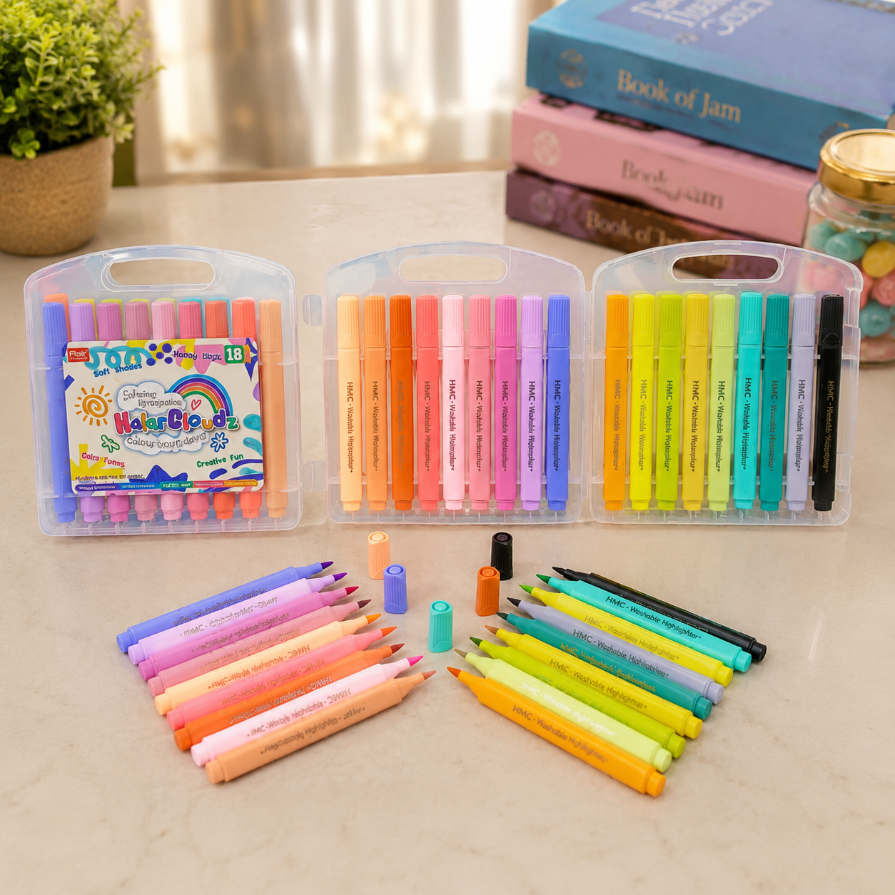 Kiwoo 18- water Colour Sketch Pen. - KIQOO