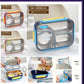 Kiwoo Stainless Steel 3-Compartment Lunch Box