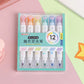 Kiwoo CatPaw Dual Ended Highlighters (Pack of 6)