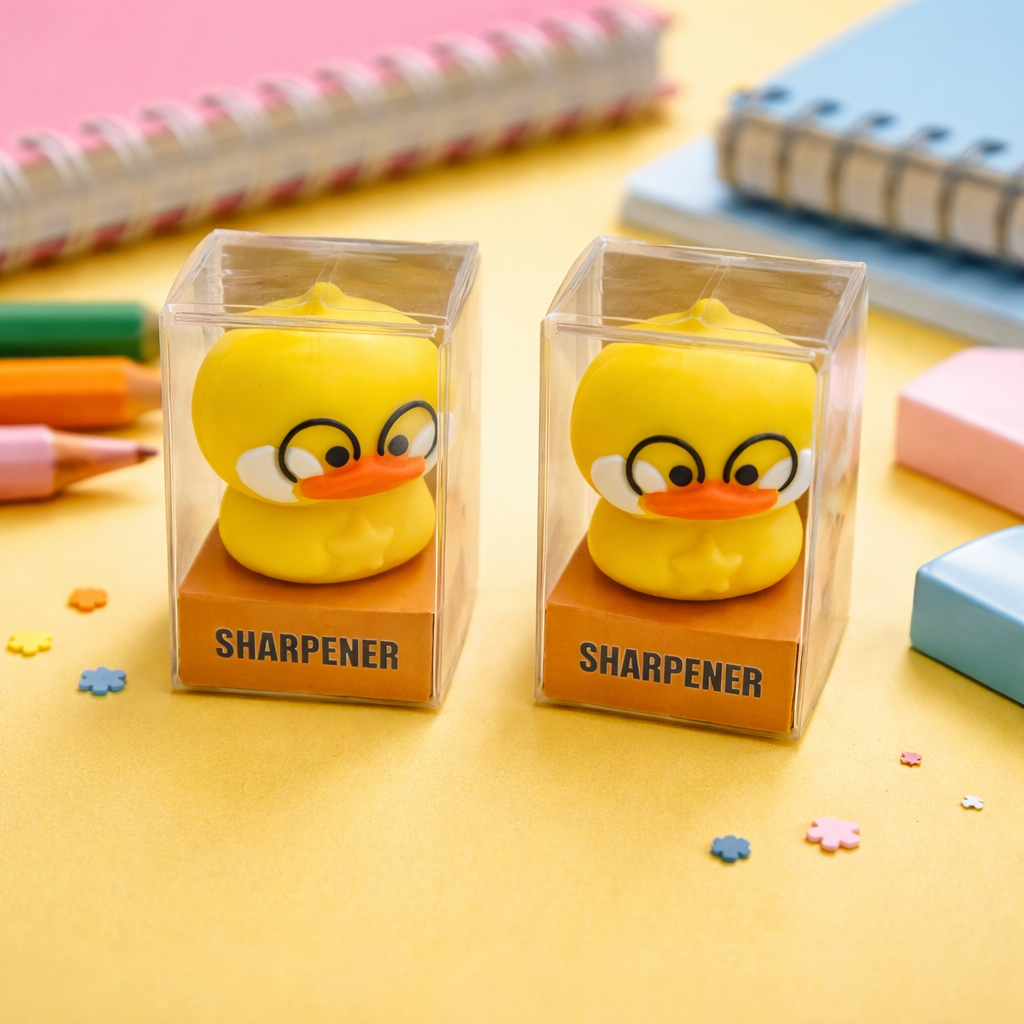 Kiwoo TinyQuack Mini Duckling Sharpener 🐥✨ - KIQOO
