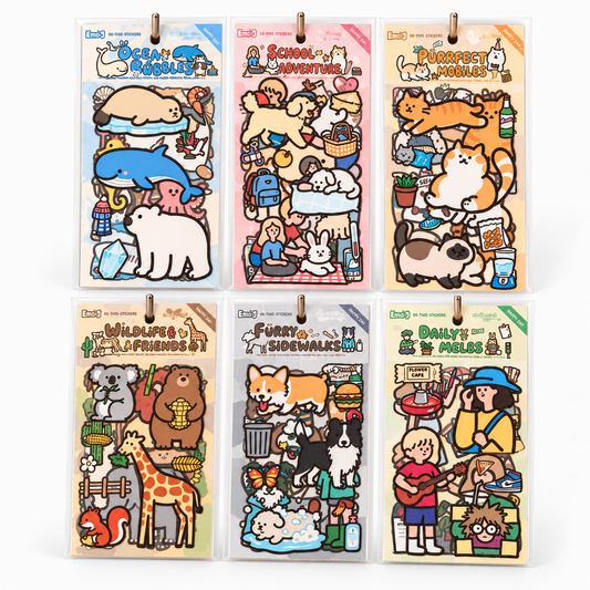 Kiwoo Animals & Friends Stickers