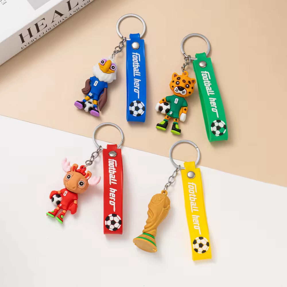 Kiwoo Jungle Players Keychains - KIQOO