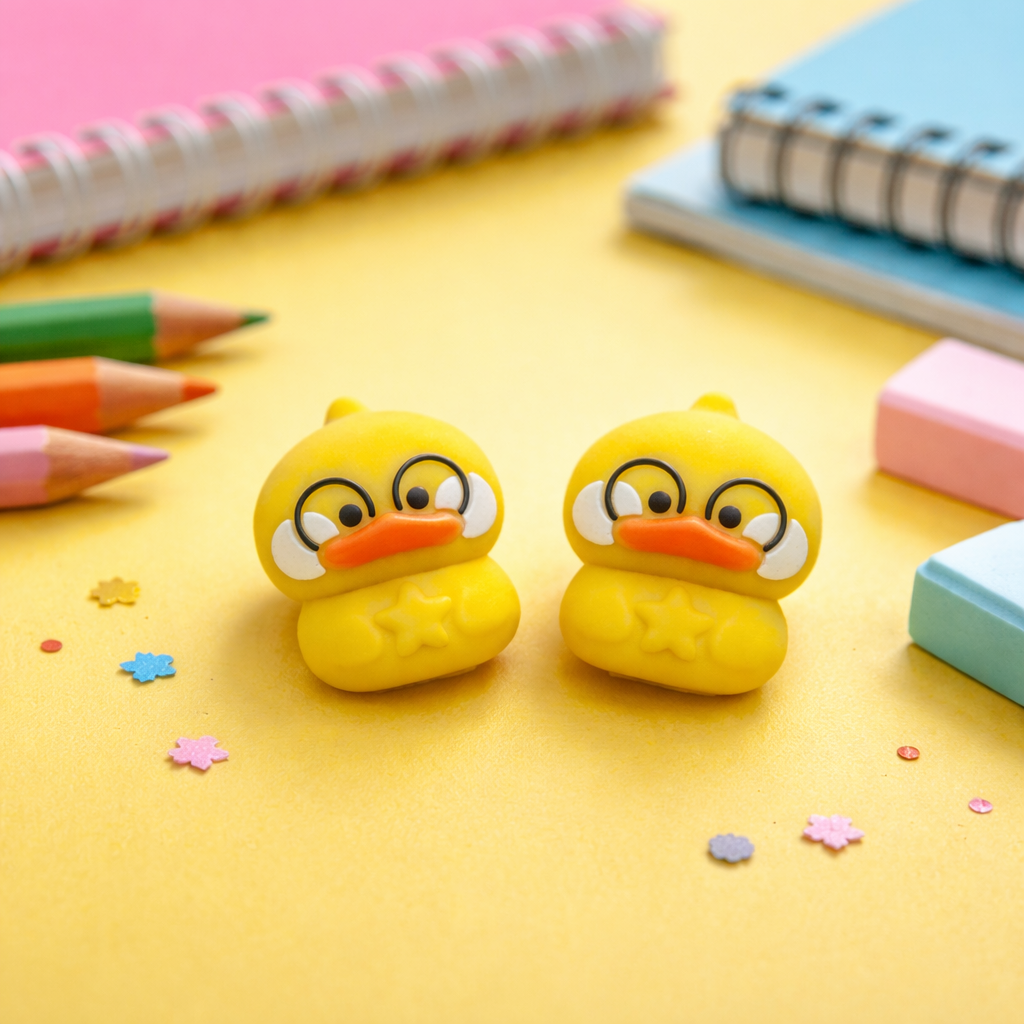 Kiwoo TinyQuack Mini Duckling Sharpener 🐥✨ - KIQOO